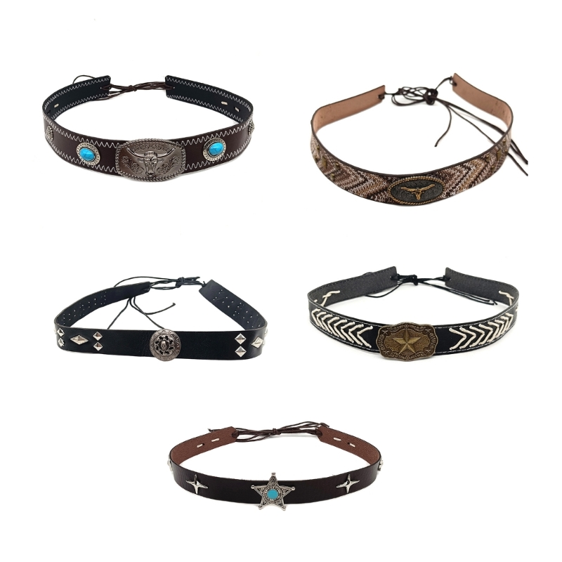 Cowboy Hat Straw - 652B Fashionable Hat Belt for Decorating