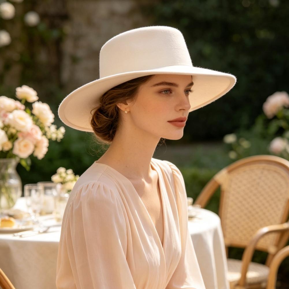 Stylish Dinner Party Headwear  - огляд і ціна Fedora Hat Wool