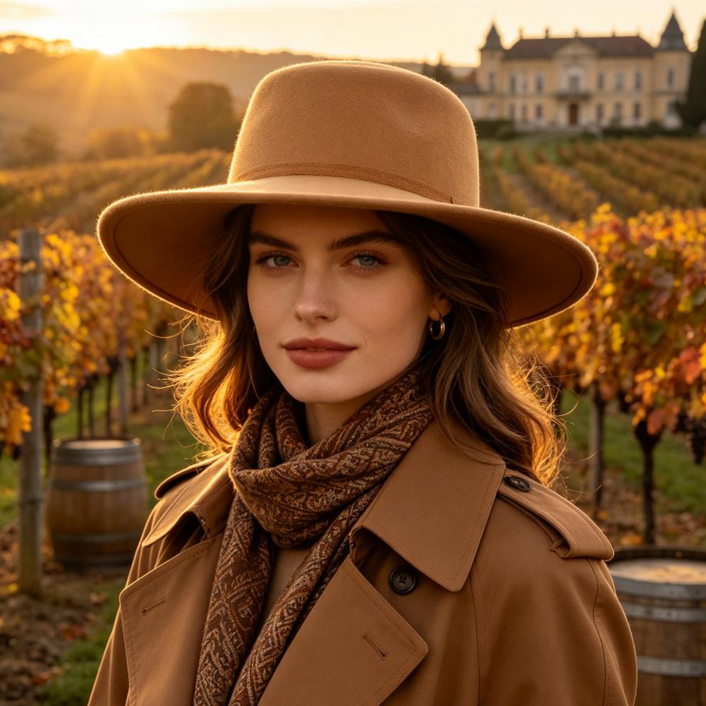 Stylish Dinner Party Headwear  - огляд і ціна Fedora Hat Wool
