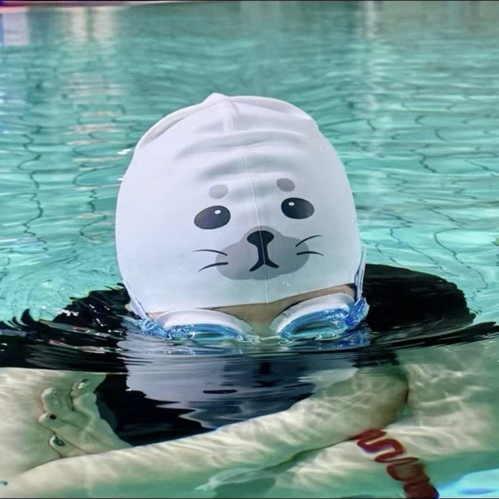 Cute Waterproof Silicone Swim  - огляд і ціна Swim Hat Silicone