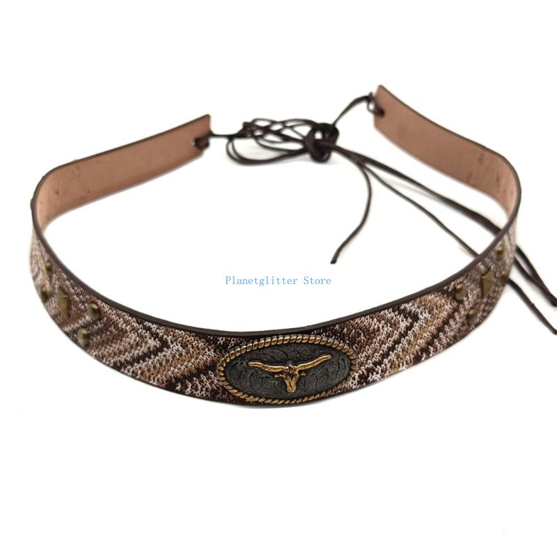 652B Fashionable Hat Belt for  - огляд і ціна Cowboy Hat Straw