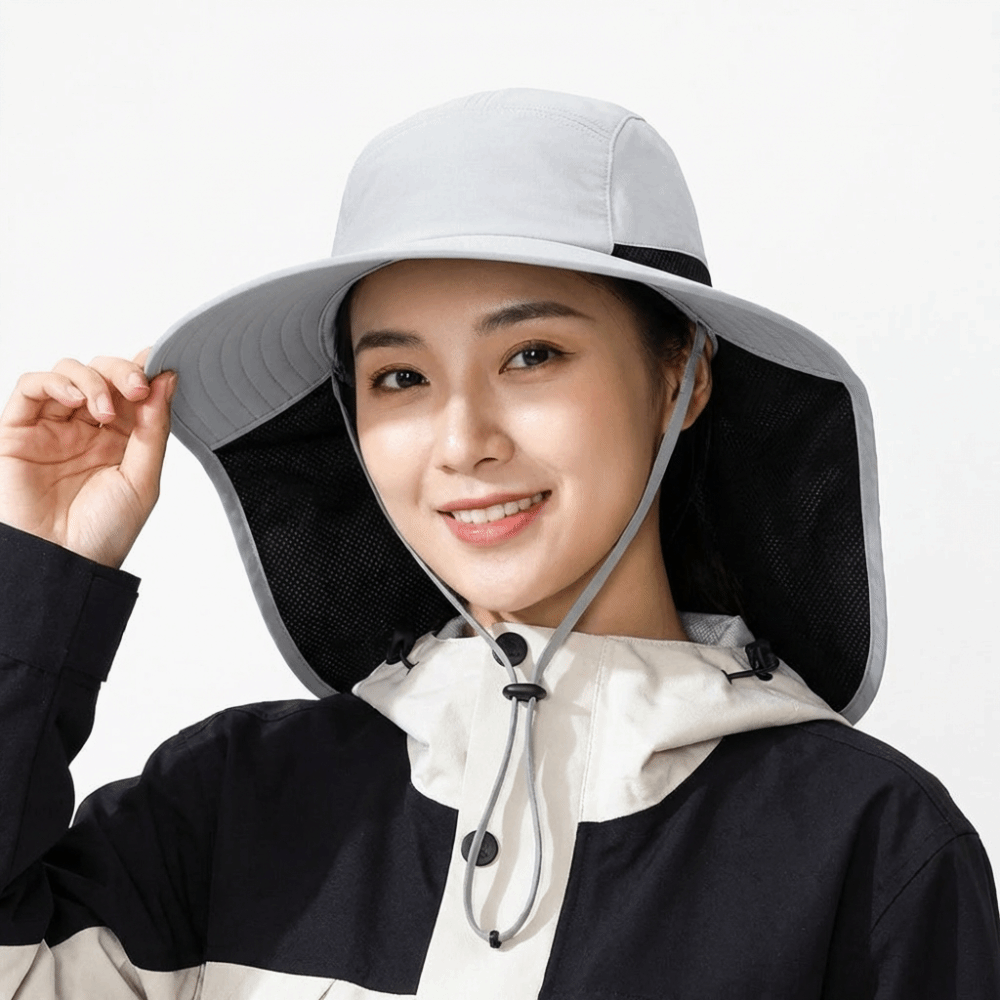 Fashion Wide Brim Outdoor Sun  - огляд і ціна Bucket Hat Cotton