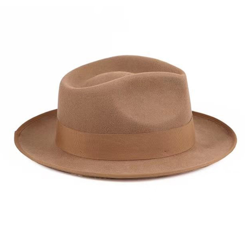 Black Fedora Hat Unisex Wide B - огляд і ціна Fedora Hat Wool