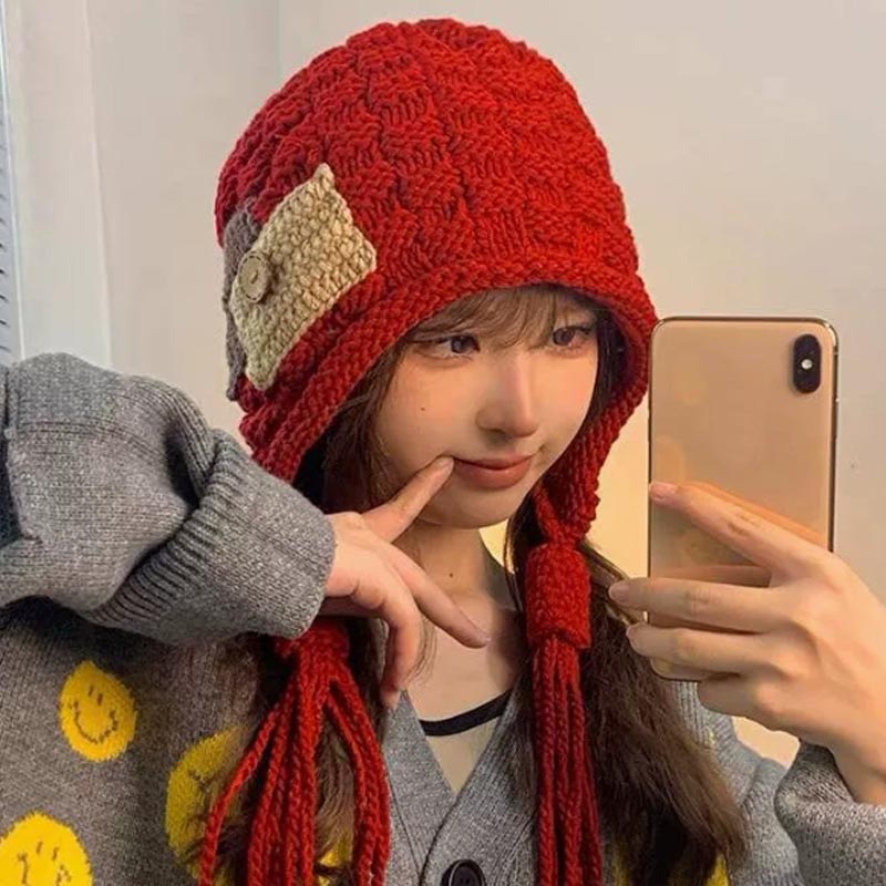 Ear-Flap Balaclava Hat Women W - огляд і ціна Winter Trapper Hat