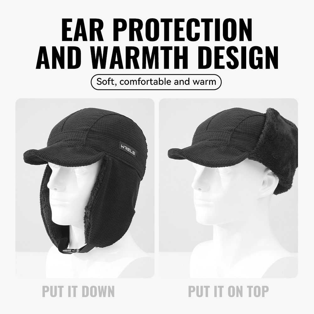 WRELS Winter Trapper Hat Windp - огляд і ціна Trapper Hat Ear Flap