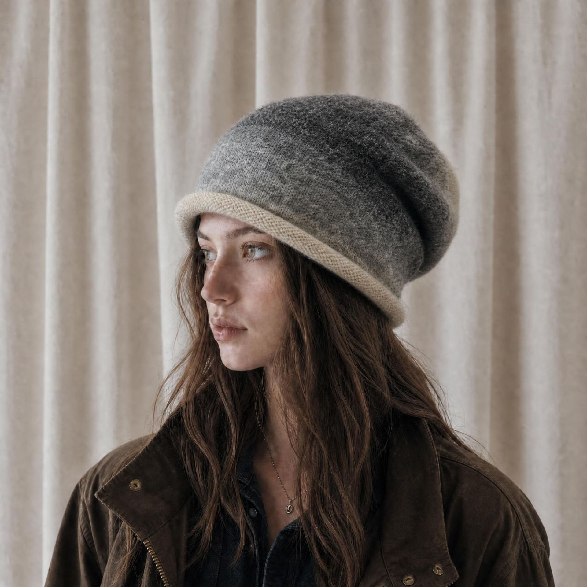 Women Knitted Beanie Hat Soft  - огляд і ціна Beanie Cuffed Knit